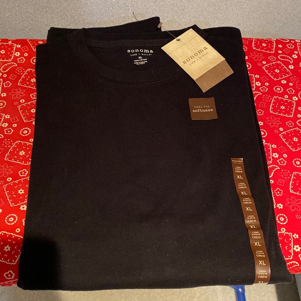 Sonoma Long Sleeve Crew Shirt